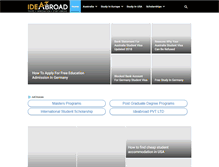 Tablet Screenshot of ideabroad.com